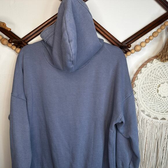 Aerie Blue Full Zip Hoodie - Picture 5 of 5